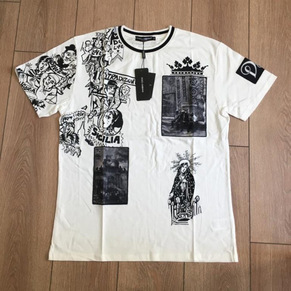 Dolce & Gabbana Men New Model T-Shirt!!